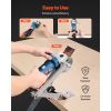 Lawn Mower Blade Sharpener and Balancer, 15° - 45° Adjustable Lawnmower Blade Sharpening Tool with 4 Adapter Pins