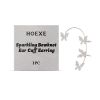 HOEXE Rhinestone Bow Ear Cuff, 1 Piece