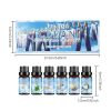 JUE FISH Scented Home Fragrance Essential Oil Set, 6 x 10 ml