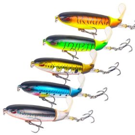 5-piece Set 13g 10cm Top Pencil Spinning Tail Hard Bait Freshwater Sea Bass Trout Lure (Option: 5pcs)