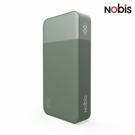 NOBIS 65W Portable Charger 20000mAh Fast Charging Power Bank for Laptop and Phone (Color: Green)