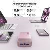 NOBIS 65W Portable Charger 20000mAh Fast Charging Power Bank for Laptop and Phone